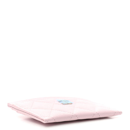 Chanel Caviar Quilted Card Holder Light Pink 4 of 8