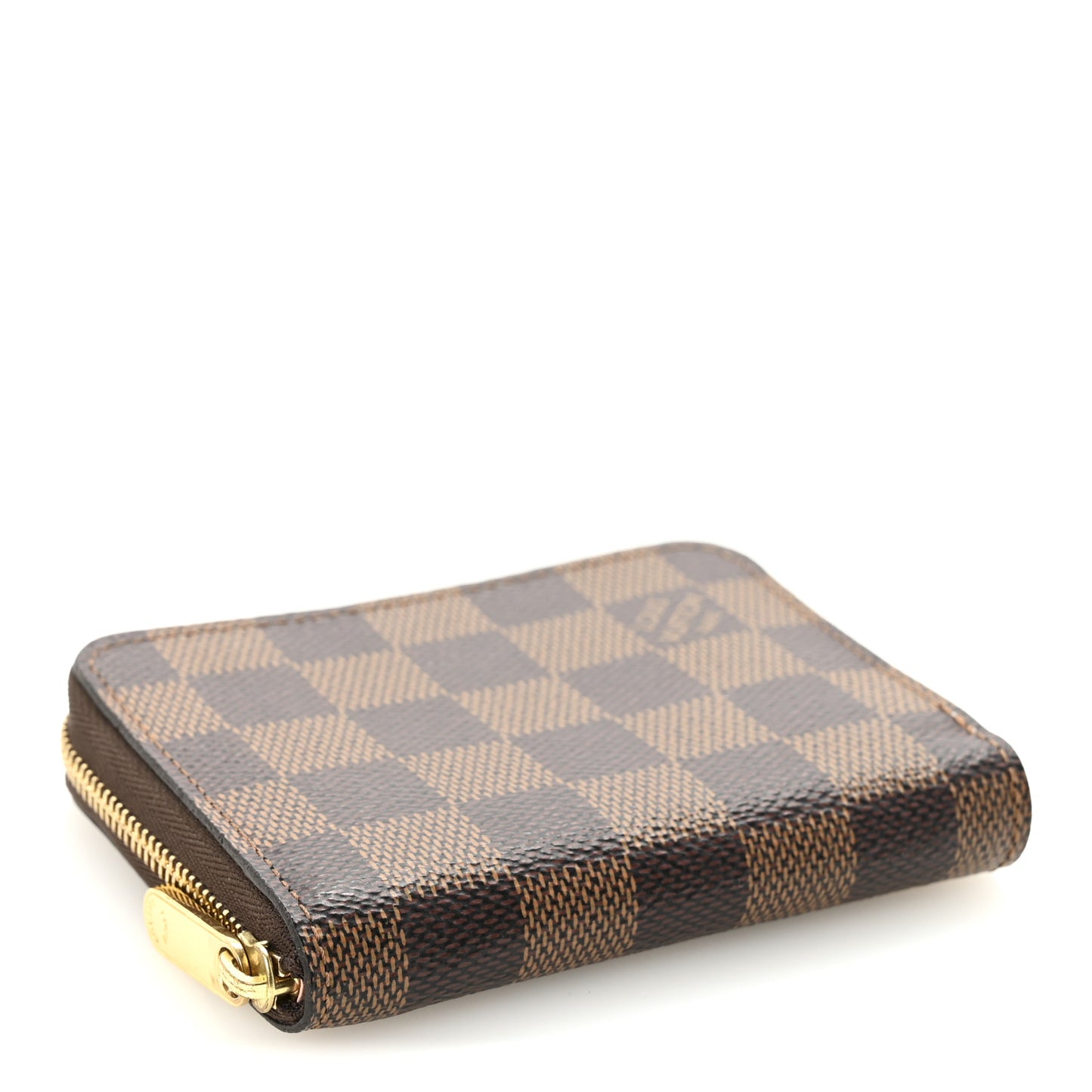 Damier Ebene Zippy Coin Purse Rose Ballerine