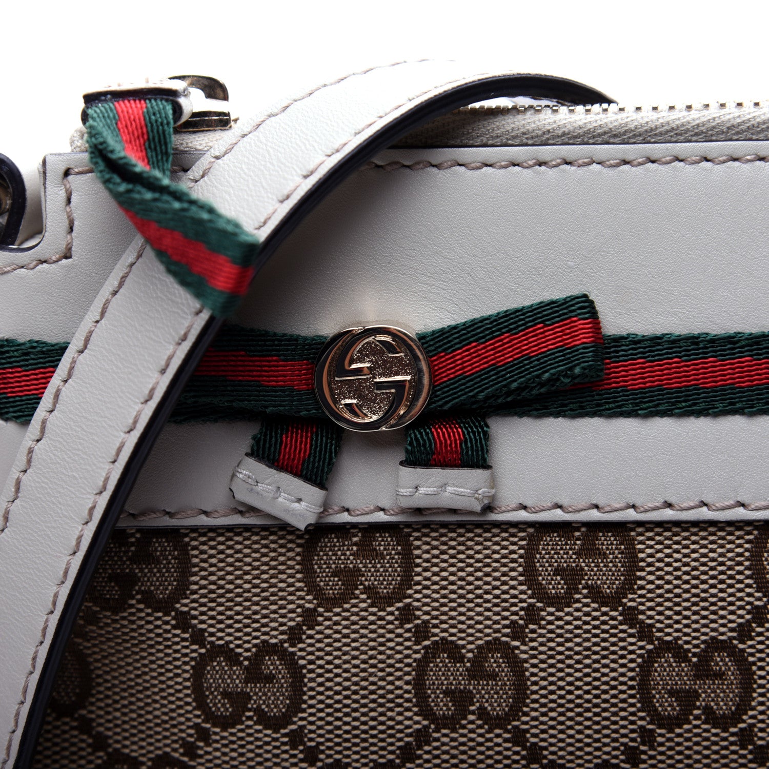 Gucci Monogram Mayfair Messenger Off White 11 of 13