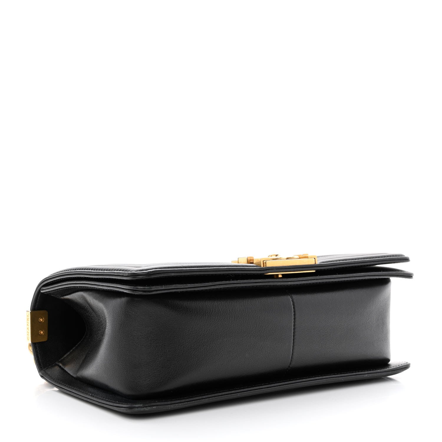 Chanel Calfskin Quilted Medium Boy Flap Black 4 of 10