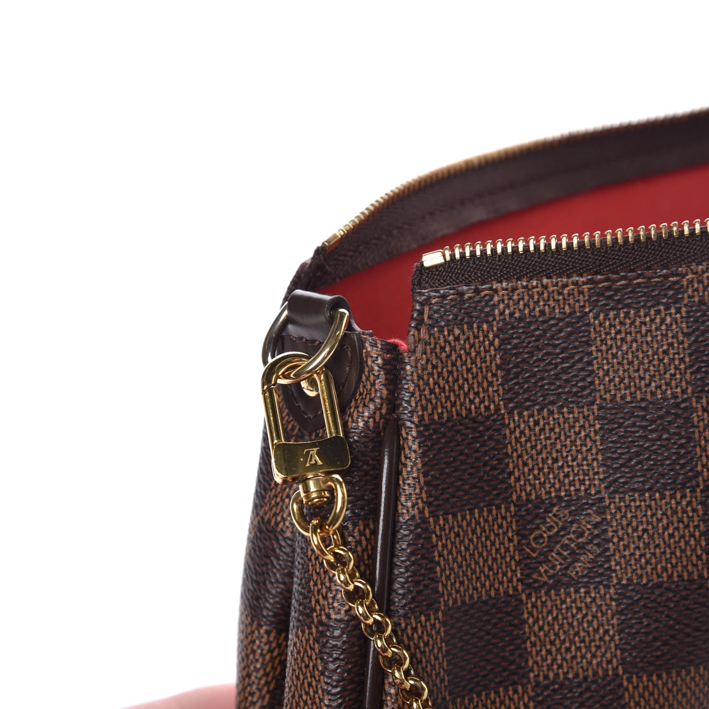Damier Ebene Eva Clutch