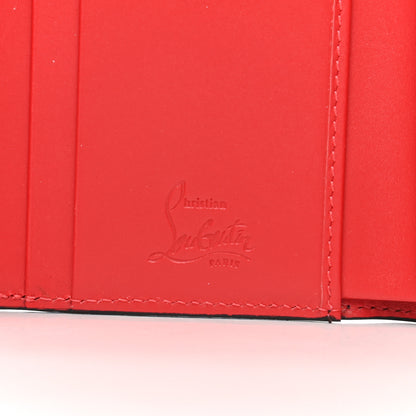 Christian Louboutin Calfskin Spiked Macaron Mini Spiked Wallet Black 6 of 6