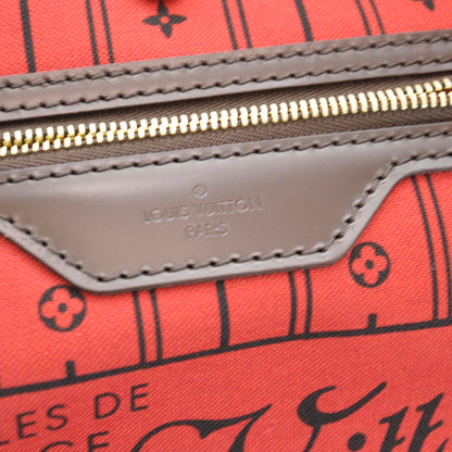 Louis Vuitton Damier Ebene Neverfull MM 9 of 9