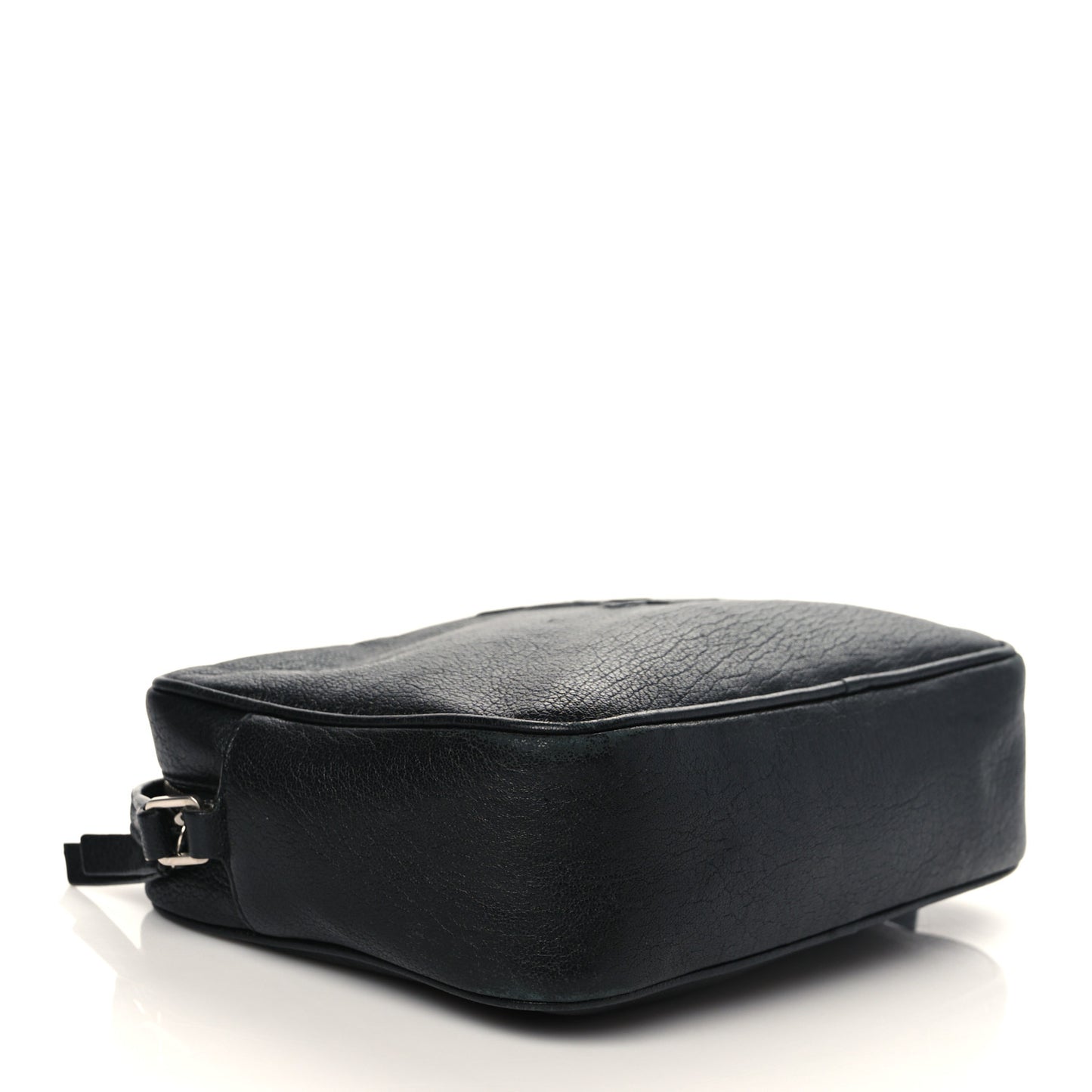 Lambskin Monogram Embossed Small Lou Camera Bag Black