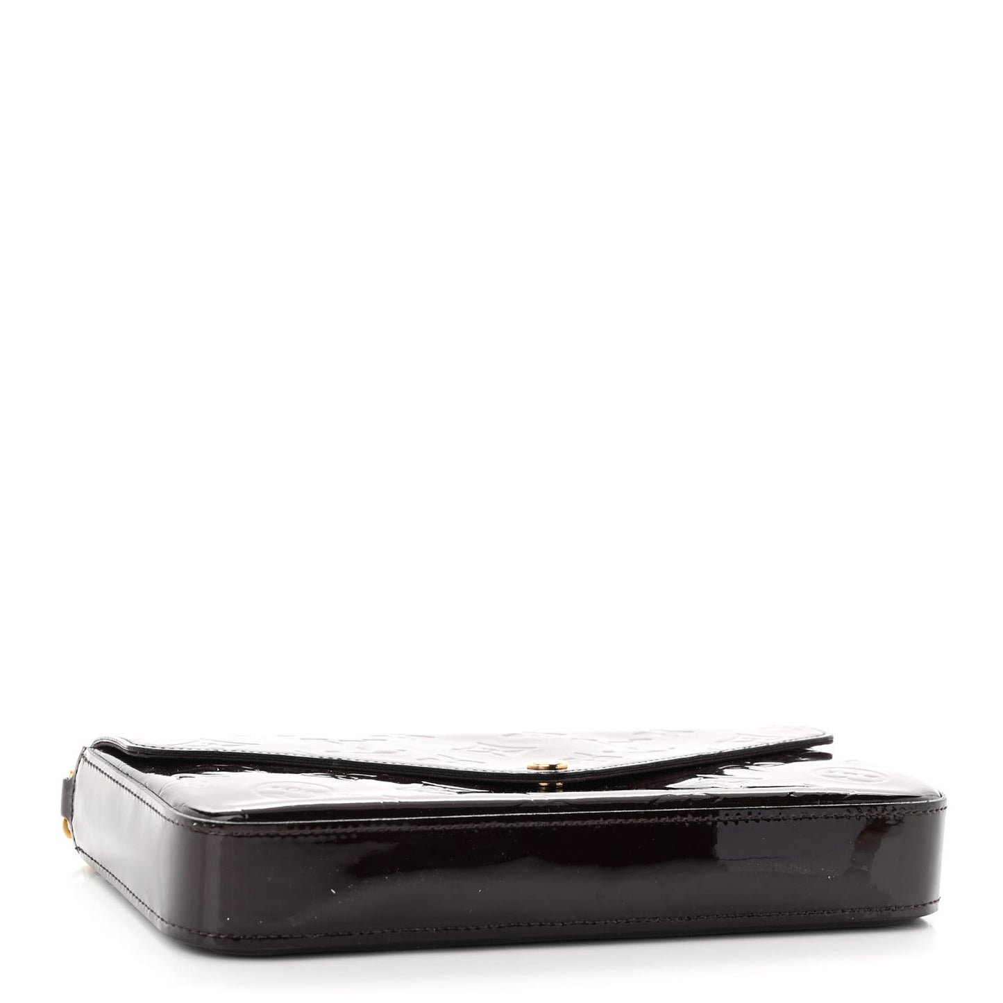 Vernis Pochette Felicie Chain Wallet Amarante