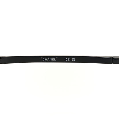 Chanel Metal Round Camellia Sunglasses 71573 Black 5 of 7