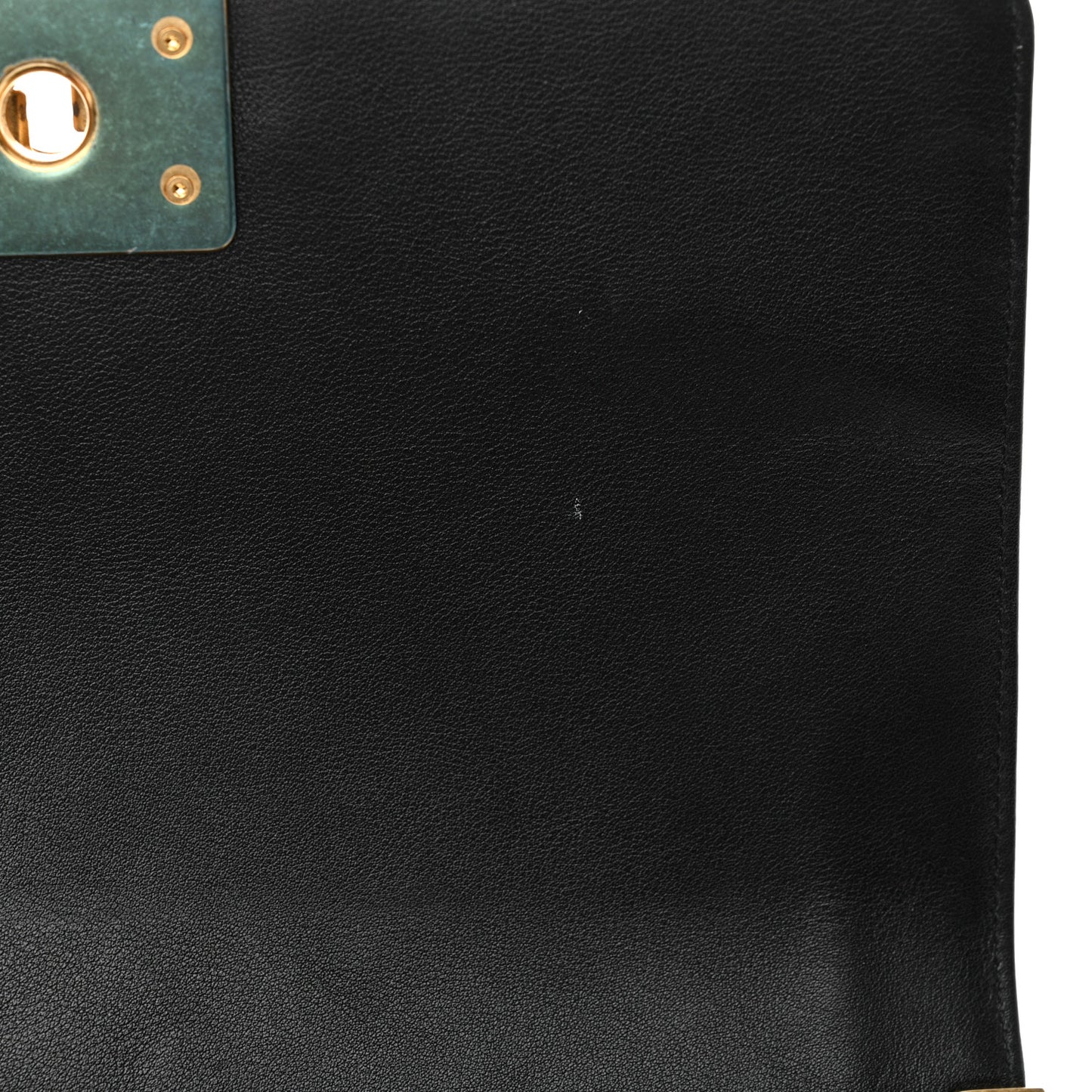 Calfskin Quilted Medium Boy Flap Black