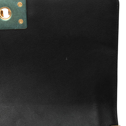 Chanel Calfskin Quilted Medium Boy Flap Black 12 of 16