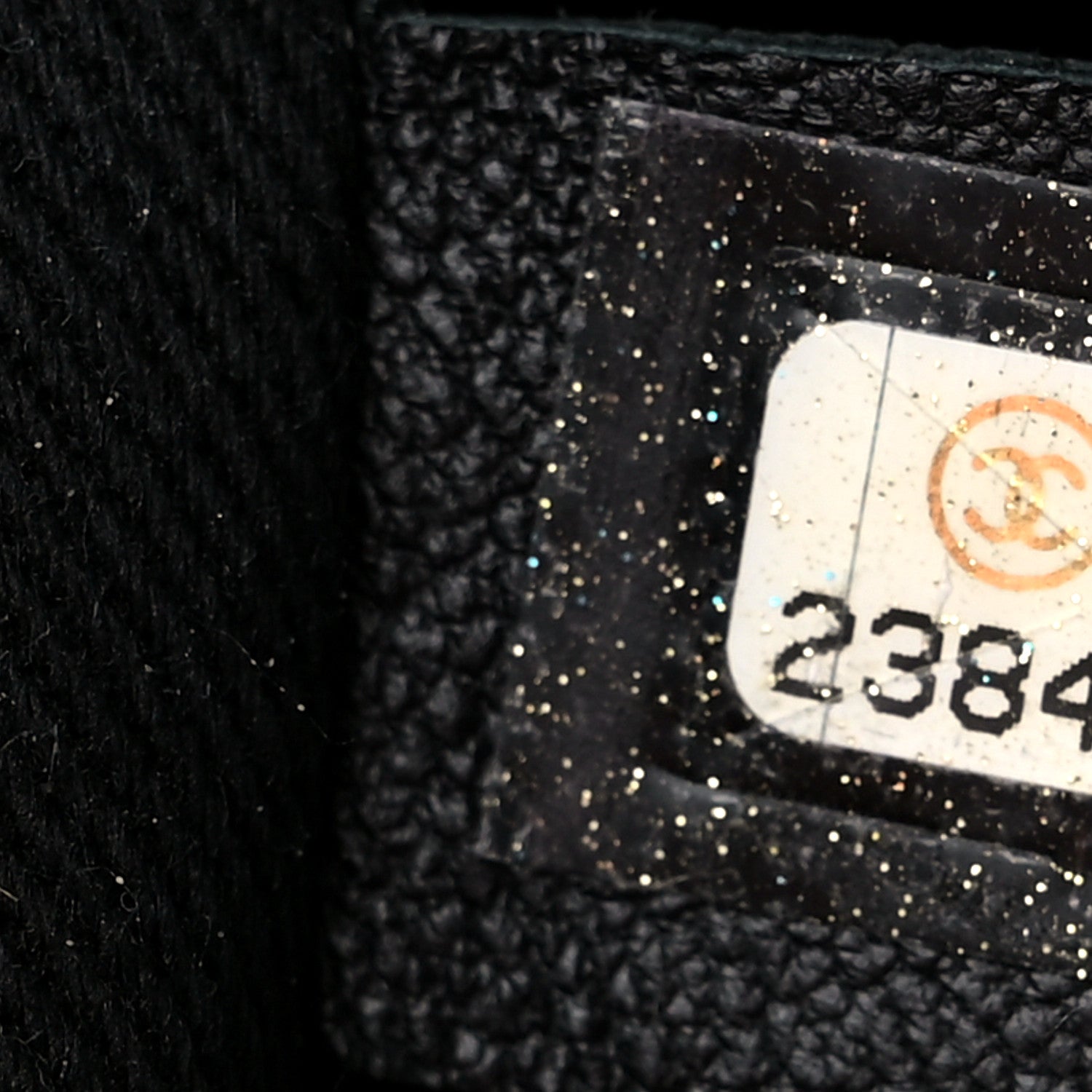 Chanel Canvas Sequin Medium Deauville Tote Charcoal 7 of 9
