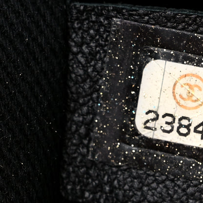 Chanel Canvas Sequin Medium Deauville Tote Charcoal 7 of 9