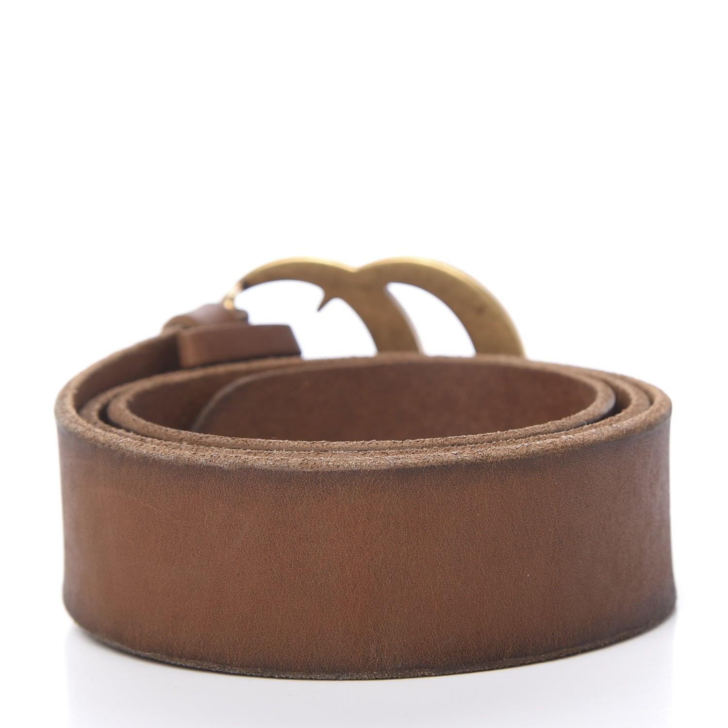 Gucci Faded Calfskin Double G 40mm Belt 85 34 Cuir 3 of 5