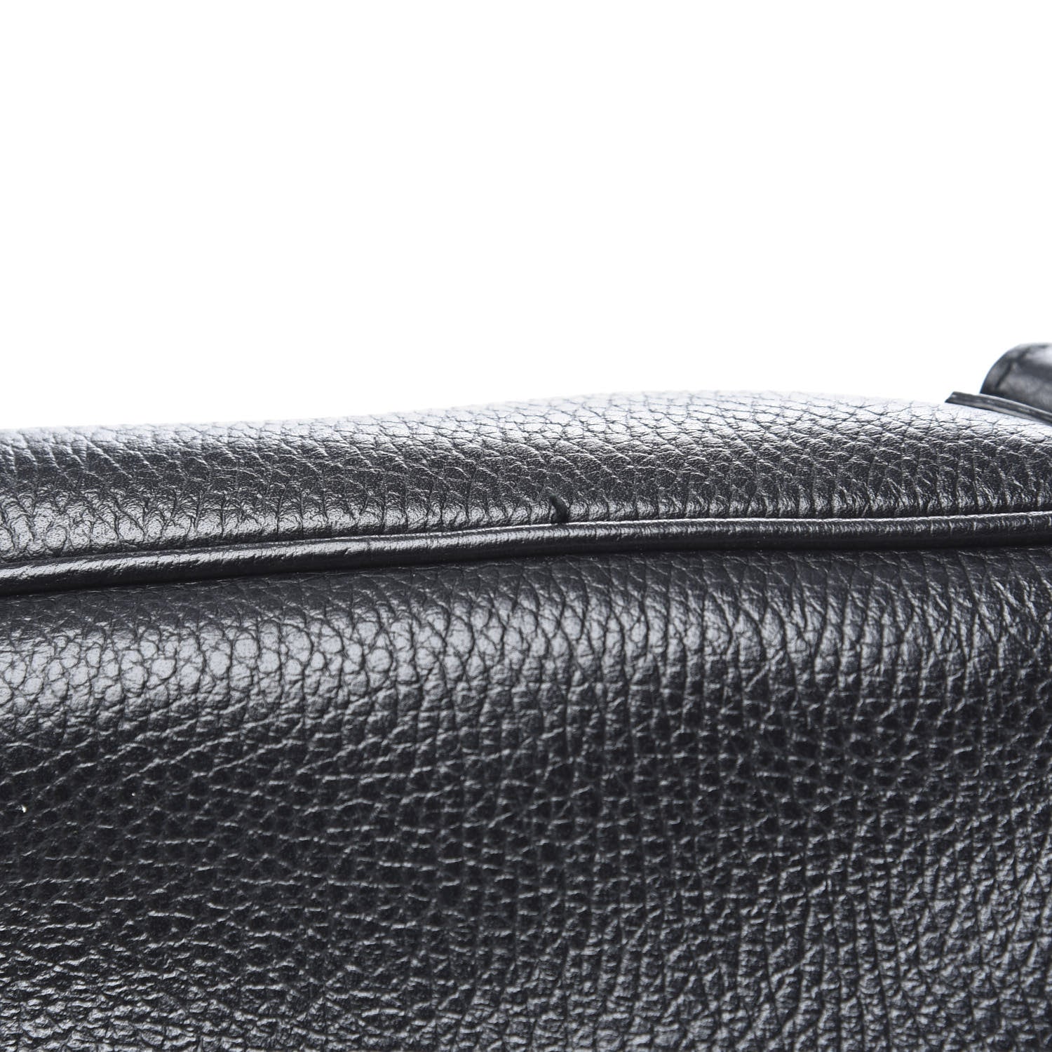 Gucci Pebbled Calfskin Soho Chain Backpack Black 9 of 11
