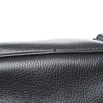 Gucci Pebbled Calfskin Soho Chain Backpack Black 9 of 11