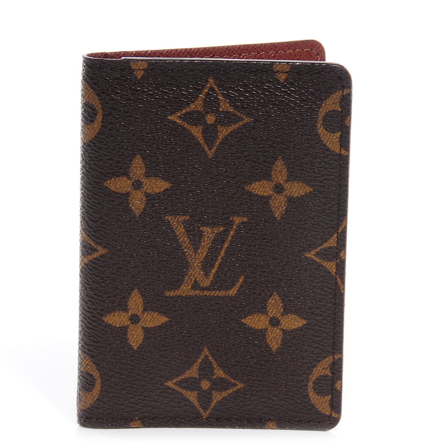 Monogram Pocket Organizer Card Holder