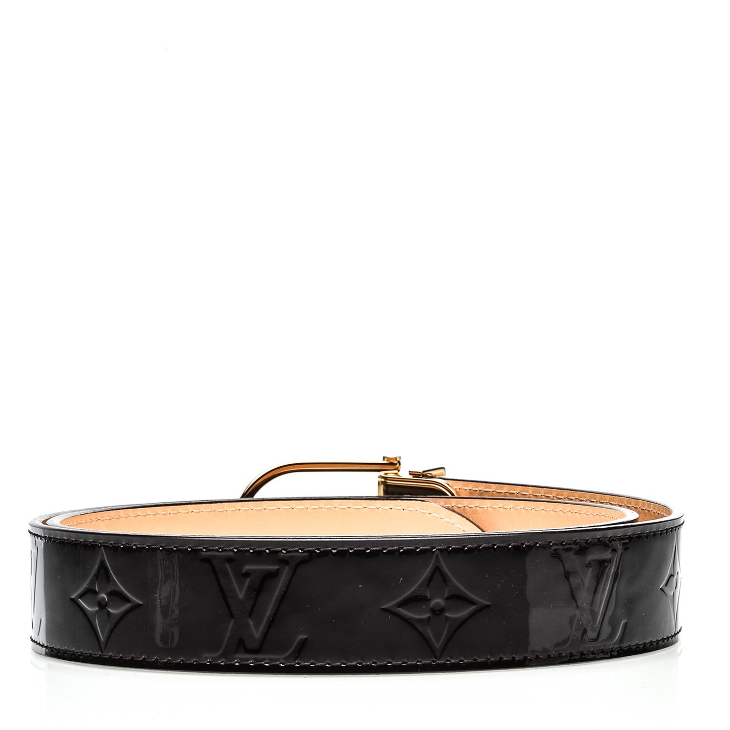 Vernis Ceinture 30mm Belt 80 32 Amarante
