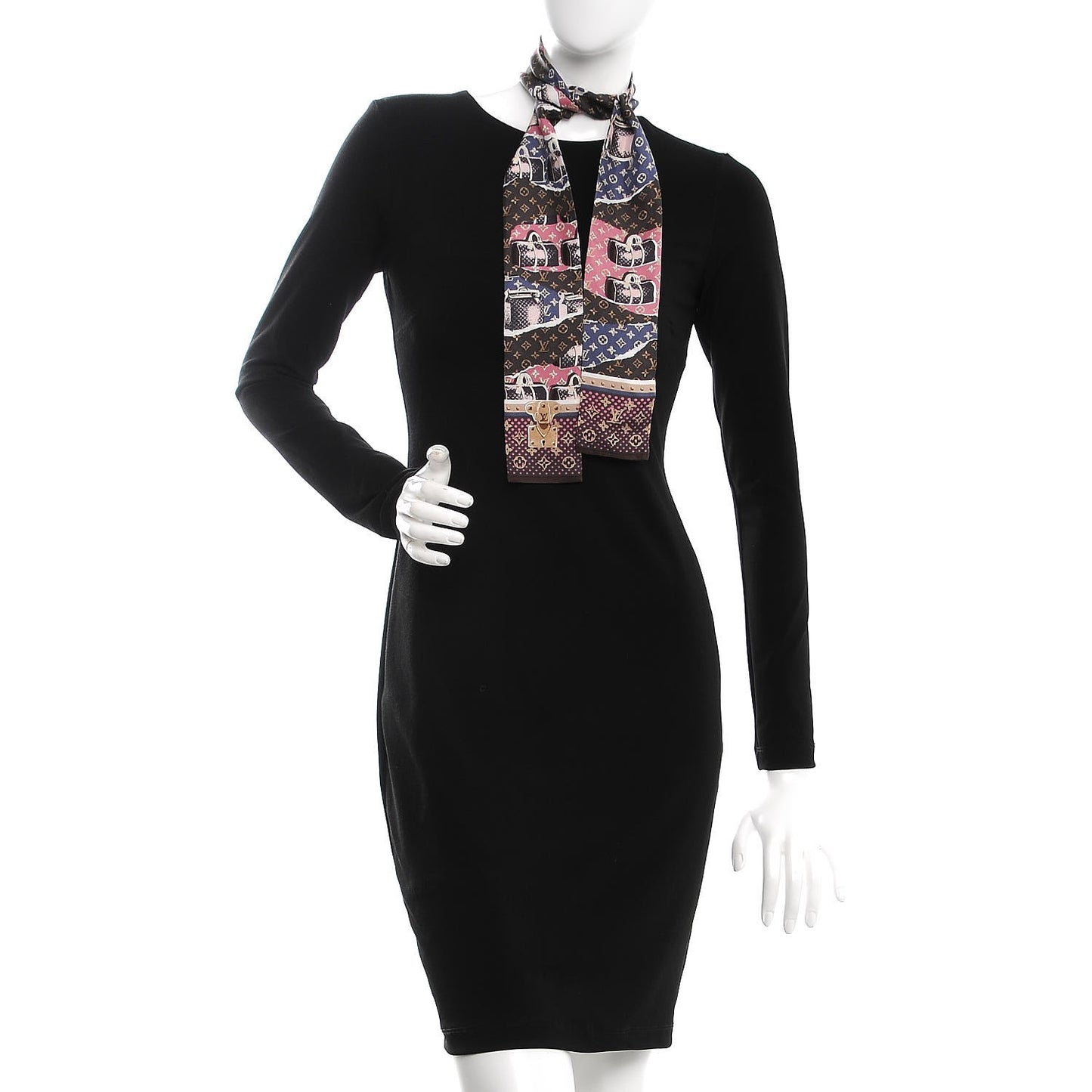 Silk Monogram Wallpaper Bandeau