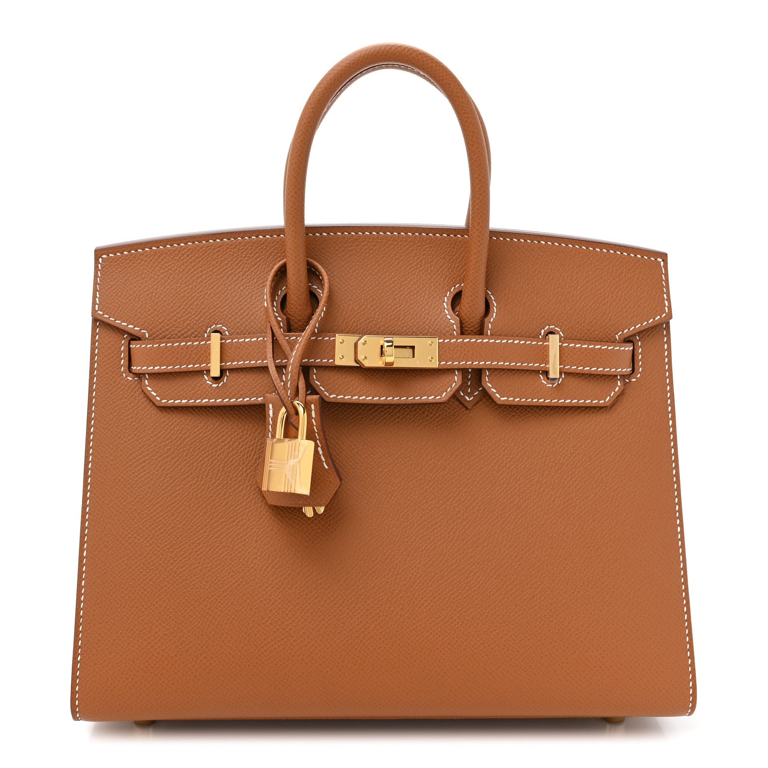 Hermes Epsom Birkin Sellier 25 Gold 1 of 9
