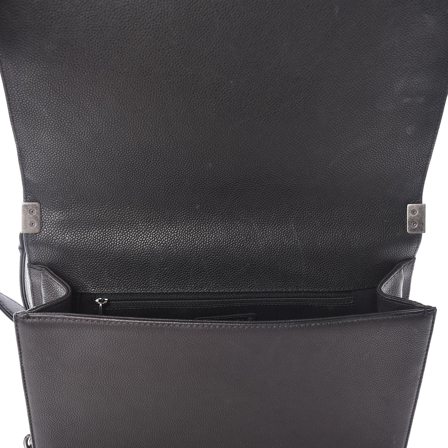 Chanel Caviar Stitched Large Boy Flap Black 9 of 14