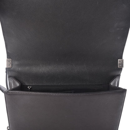 Chanel Caviar Stitched Large Boy Flap Black 9 of 14