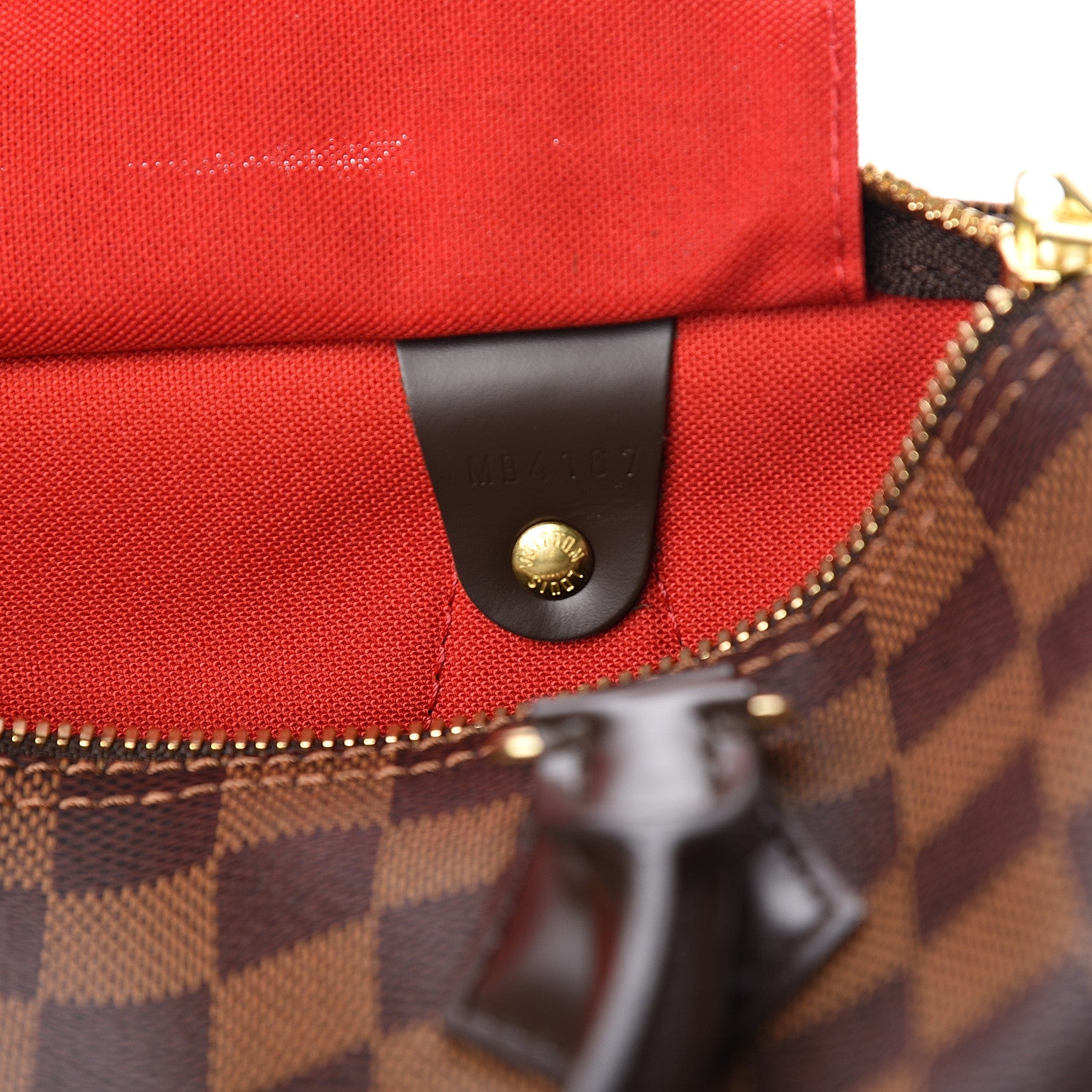 Louis Vuitton Damier Ebene Speedy Bandouliere 25 6 of 9