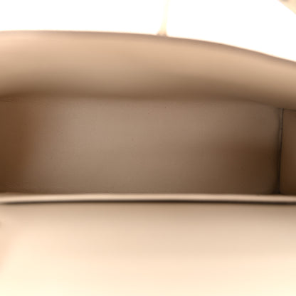 Hermes Ostrich Horseshoe Kelly Sellier Mini 20 Beton Gris Tourterelle 5 of 10