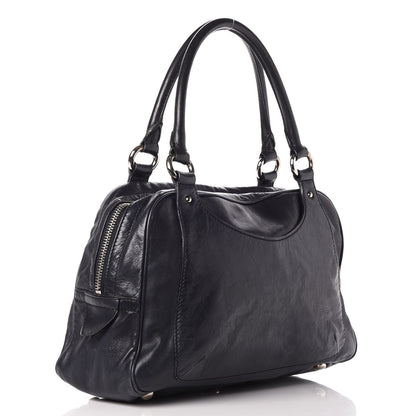 Marc Jacobs Calfskin Multipocket Shoulder Bag Blue 3 of 8