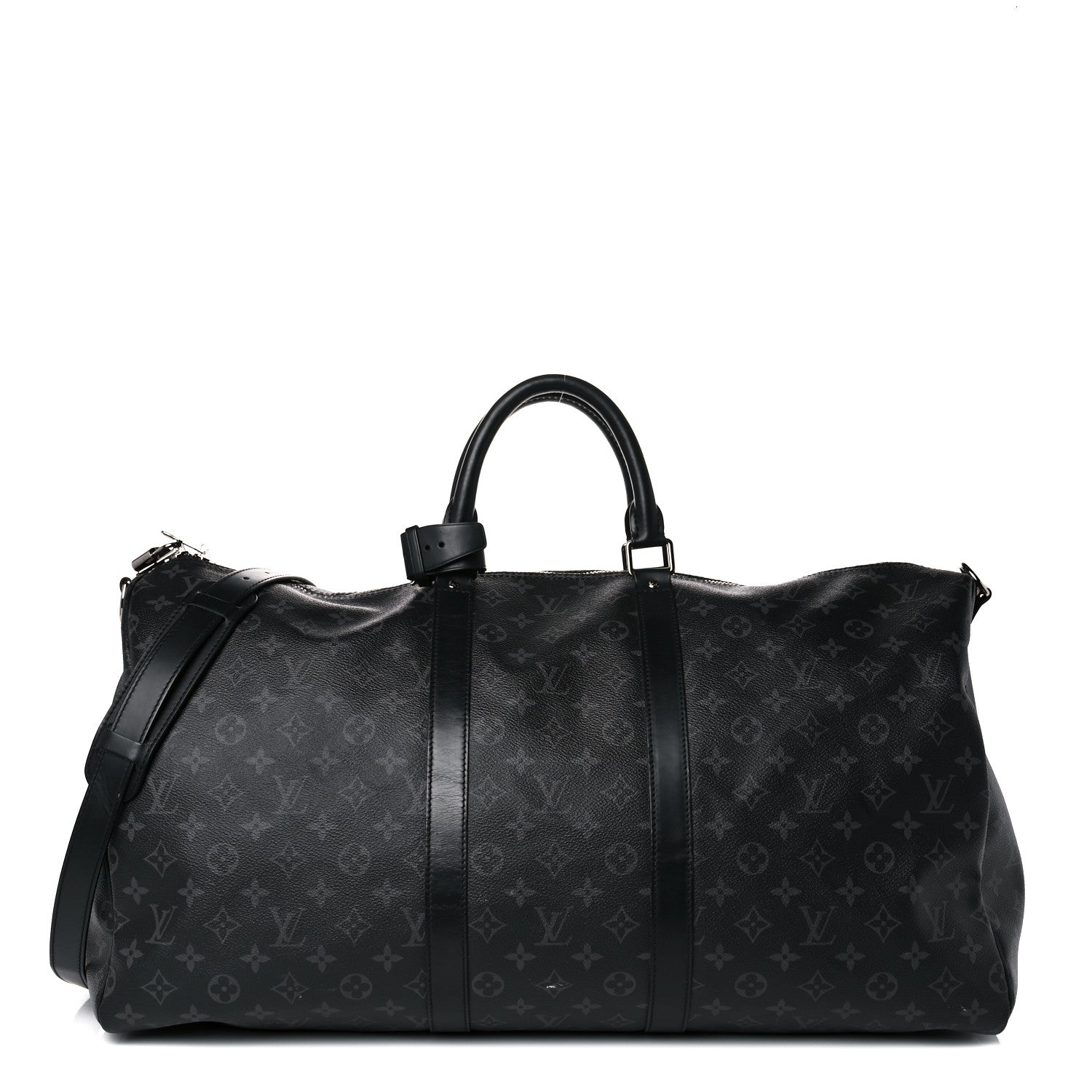 Louis Vuitton Monogram Eclipse Keepall Bandouliere 45 1 of 34