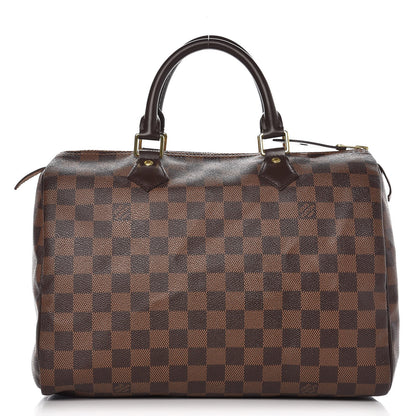 Louis Vuitton Damier Ebene Speedy 30 1 of 8