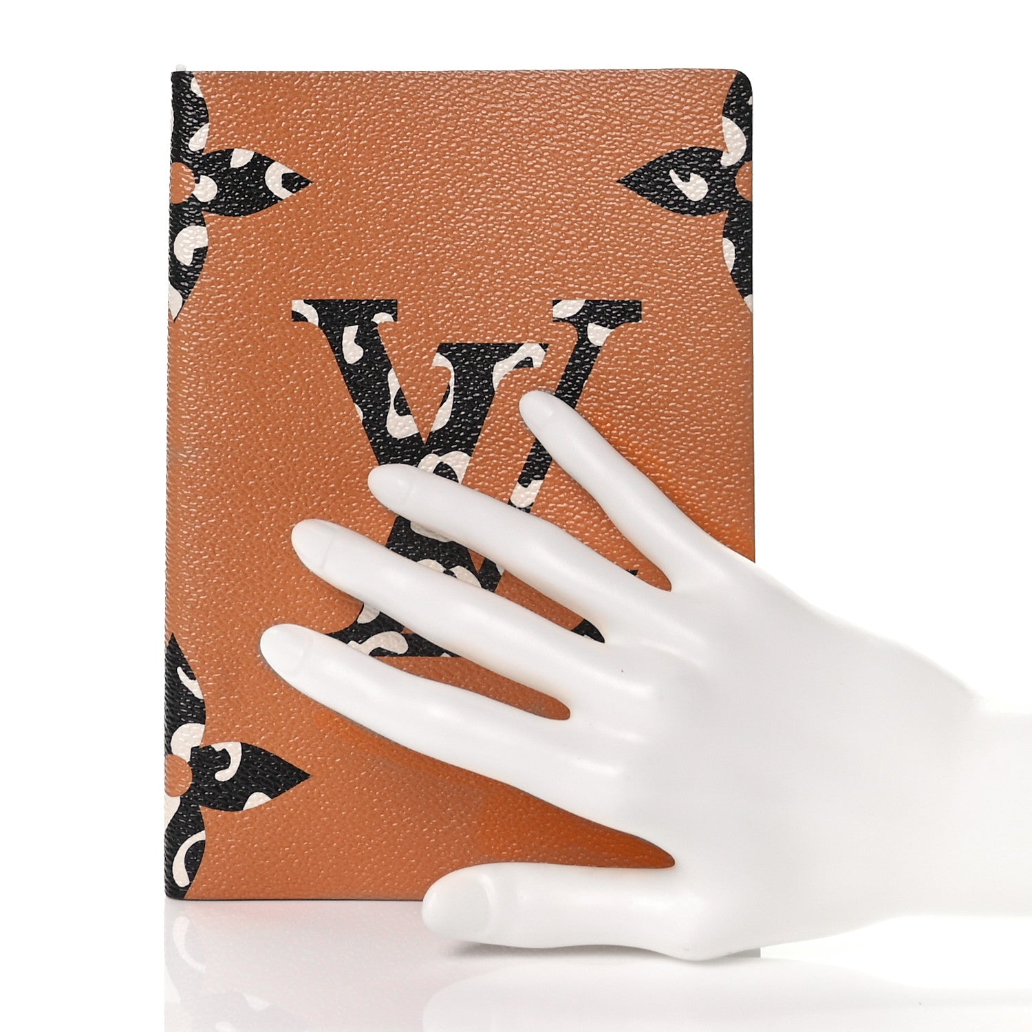 Louis Vuitton Monogram Giant Jungle Clemence Notebook MM Caramel 2 of 7