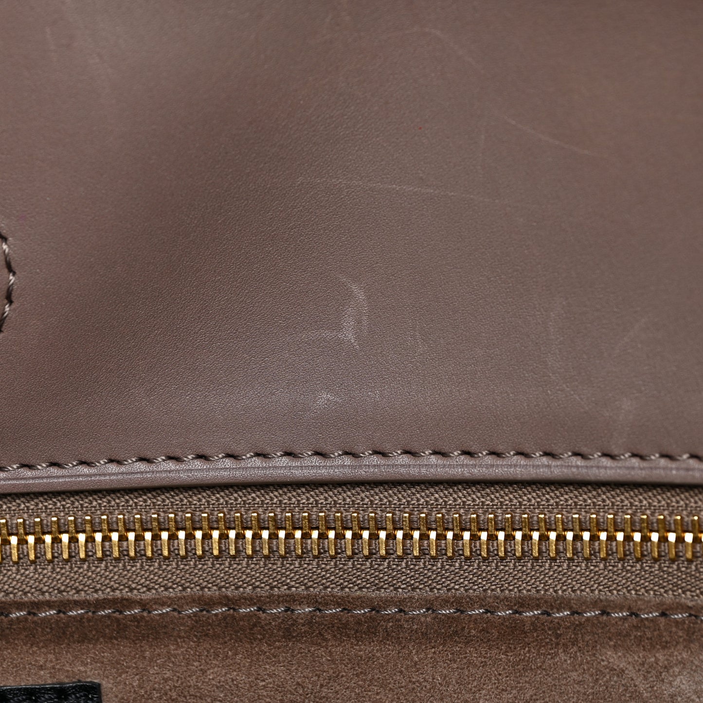 Cuir Orfevre Veau Cachemire Tote W GM Gris