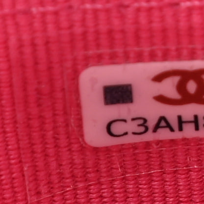 Chanel Caviar Quilted Flap Card Holder Wallet Pink 8 of 9