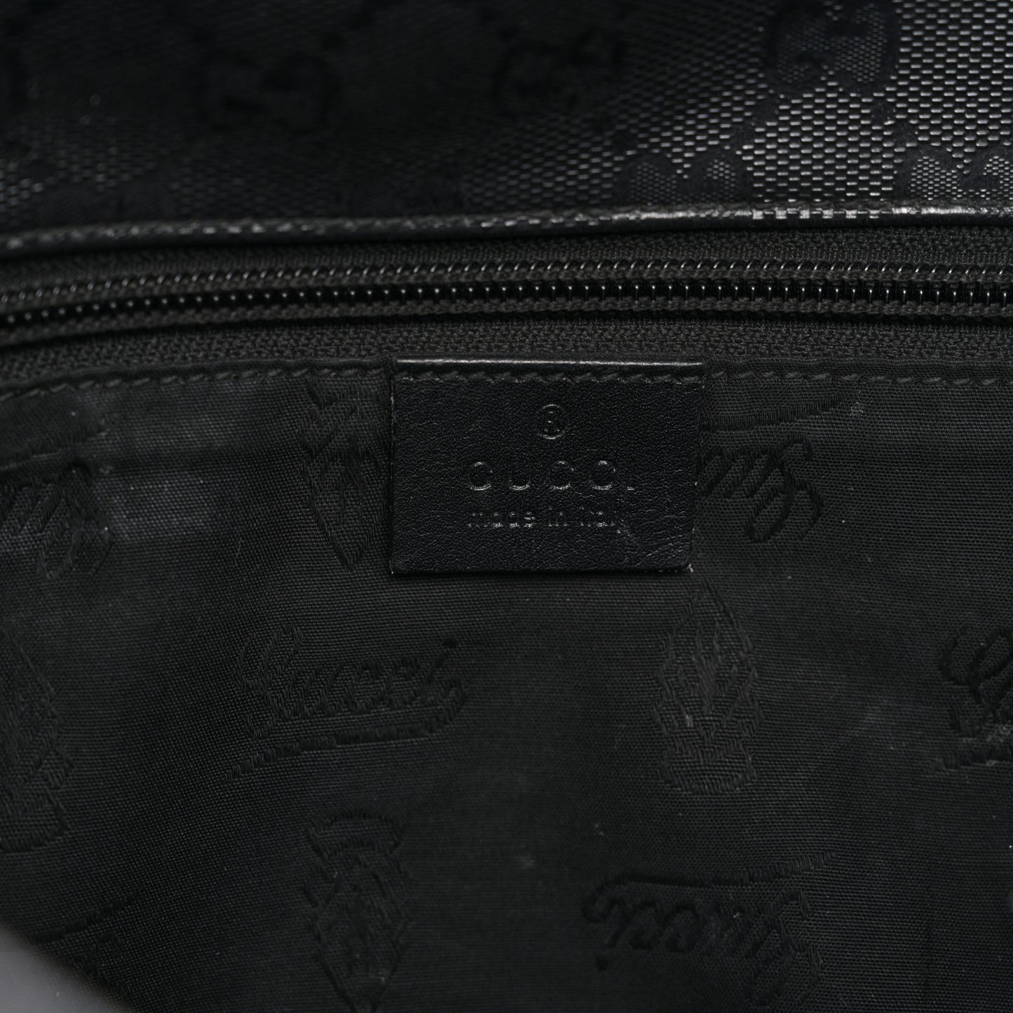 Imprime Monogram Medium Double Buckle Flap Messenger Bag Black