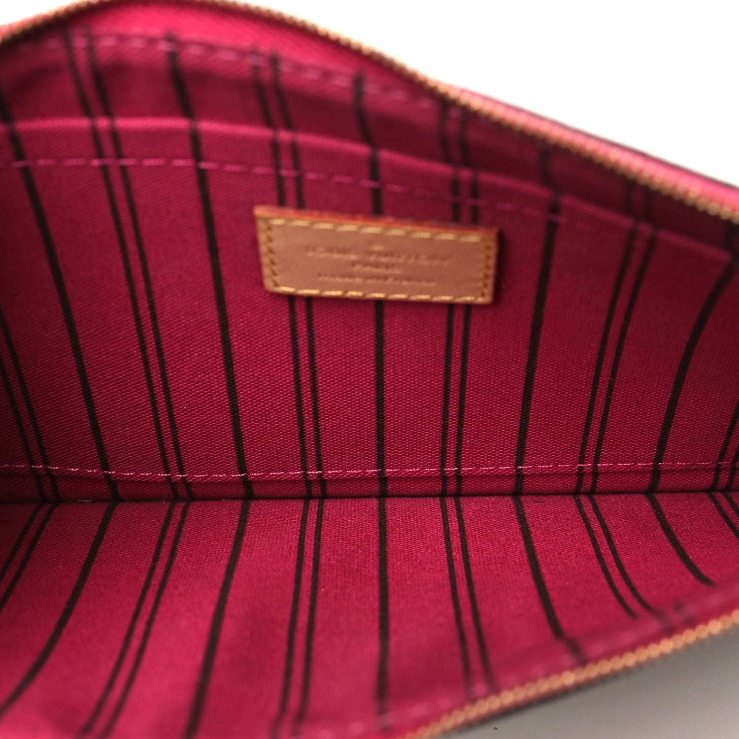 Louis Vuitton Monogram Neverfull MM GM Pochette Pivoine 5 of 7