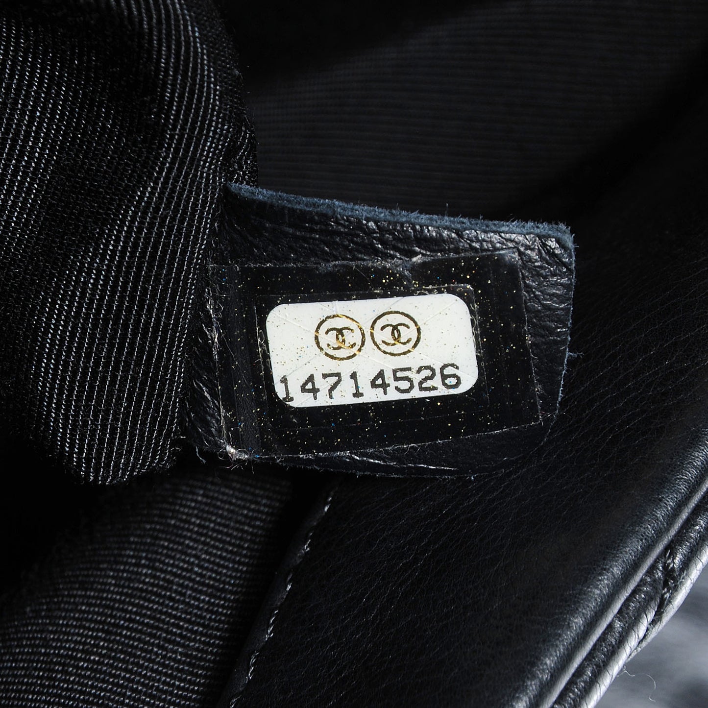 Calfskin Large Chain Me Hobo Black
