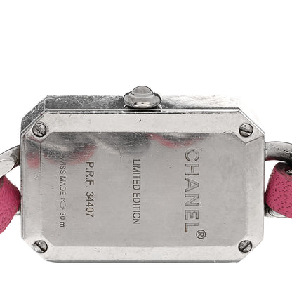 Chanel Stainless Steel Lambskin Mother of Pearl 16mm Premiere Rock Triple Row Quartz Watch Pink 4 of 4