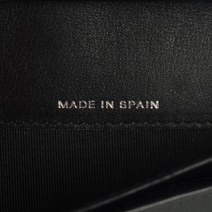 Chanel Patent Calfskin Quilted Yen Wallet Black 7 of 8
