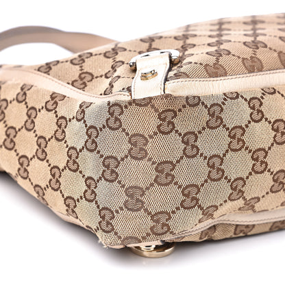 Gucci Monogram Medium Abbey Tote White 8 of 16