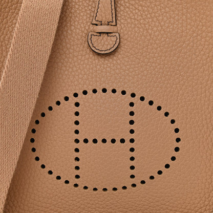 Hermes Taurillon Clemence Amazone Evelyne TPM Chai 8 of 11