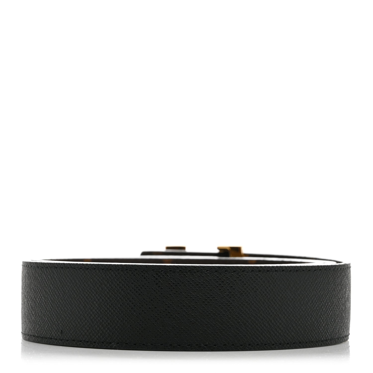 Louis Vuitton Calfskin Monogram 30mm LV Initiales Reversible Belt 90 36 Black 4 of 8