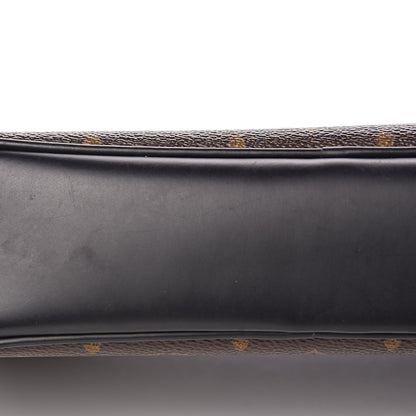 Louis Vuitton Monogram Macassar Kasai Clutch Black 10 of 10