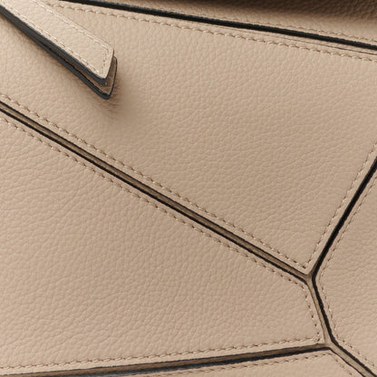Loewe Grained Calfskin Small Puzzle Bag Sand 8 of 10