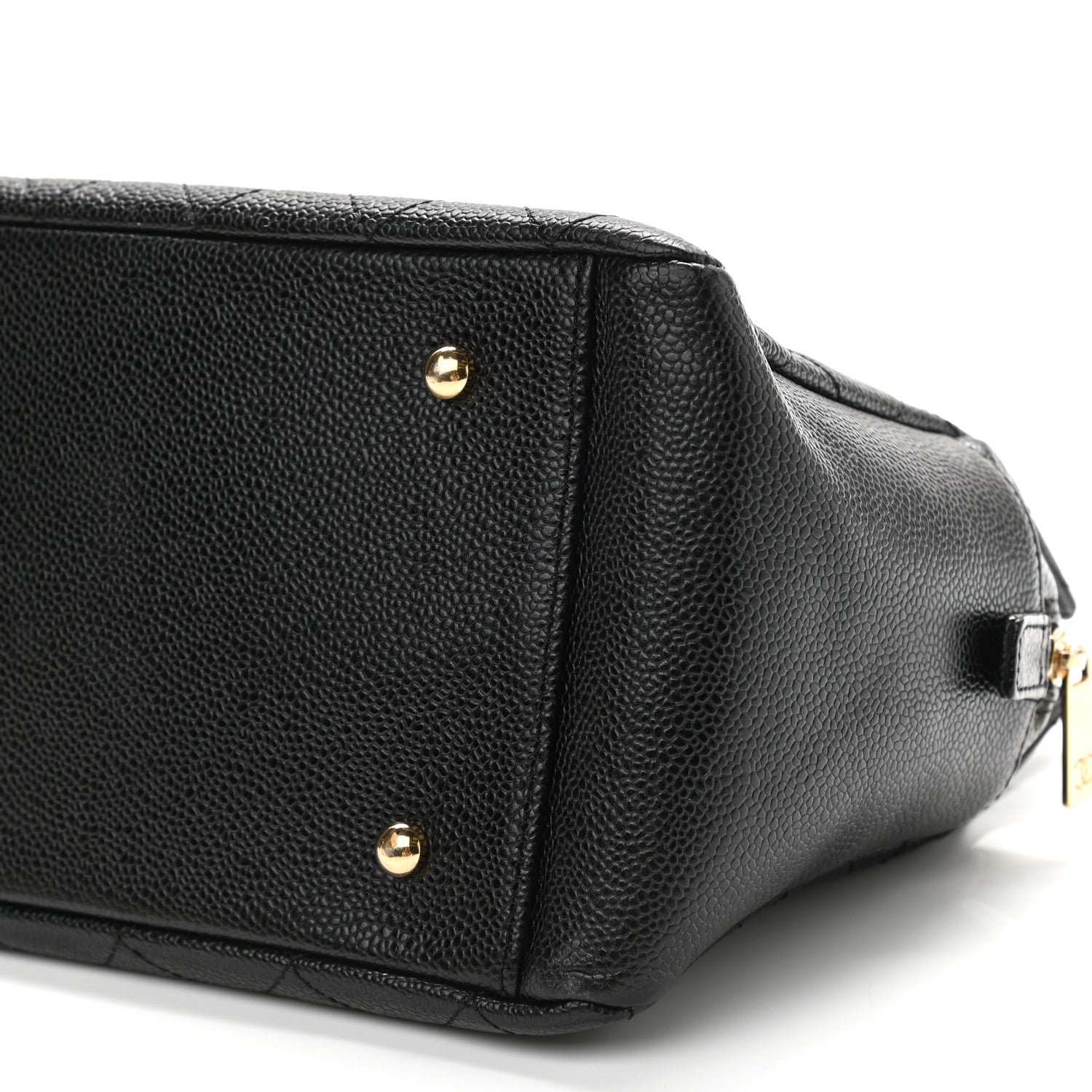 Chanel Caviar Quilted Petit Timeless Tote PTT Black 9 of 10