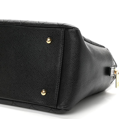 Chanel Caviar Quilted Petit Timeless Tote PTT Black 9 of 10