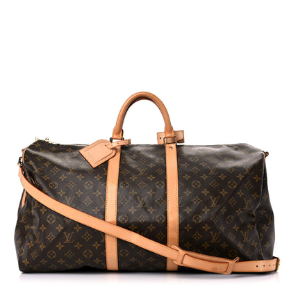 Louis Vuitton Monogram Keepall Bandouliere 55 1 of 35