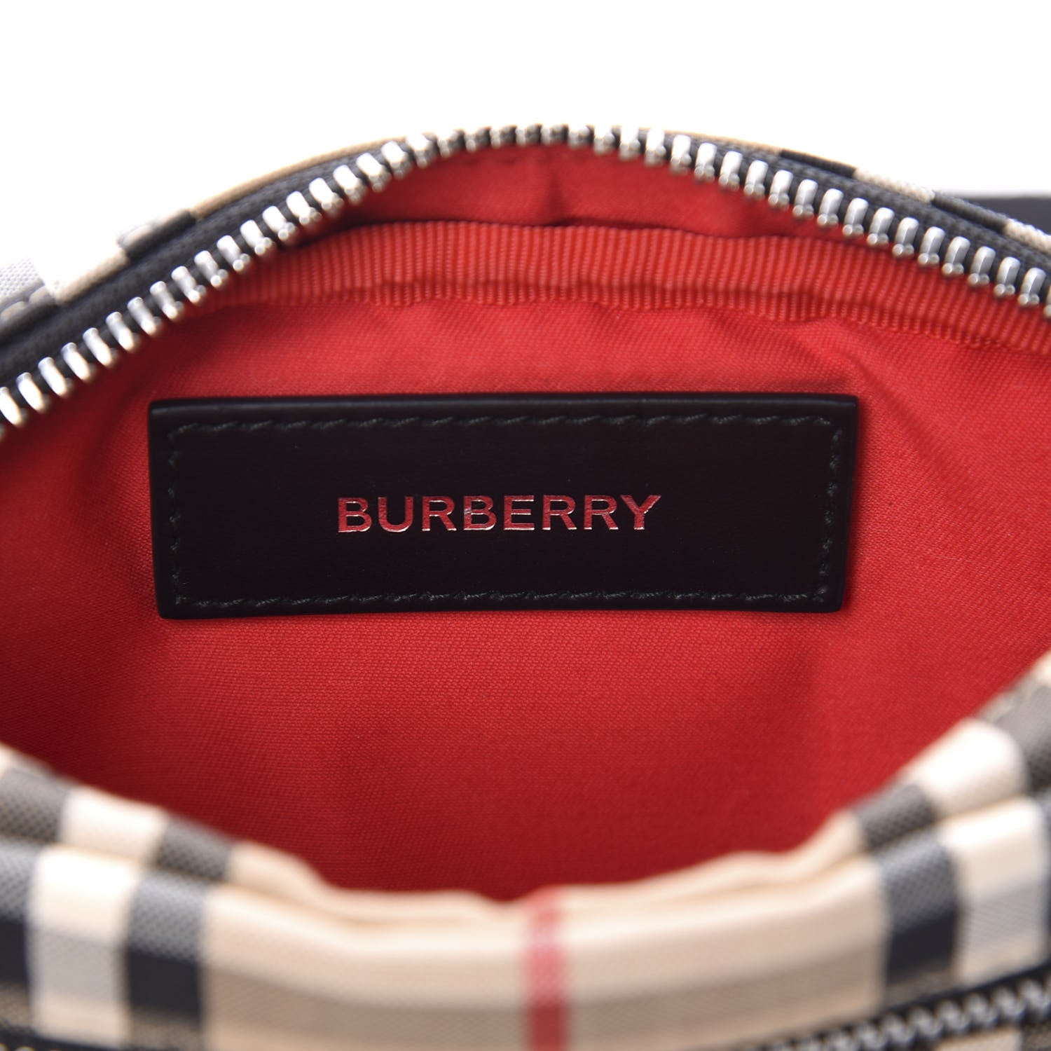 Burberry Nylon Vintage Check Small Cannon Bum Bag Archive Beige 8 of 8
