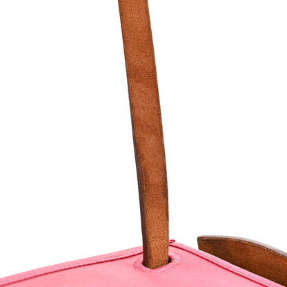 Hermes Toile Vache Hunter Herbag Zip 31 PM Rose Lipstick Natural 14 of 20
