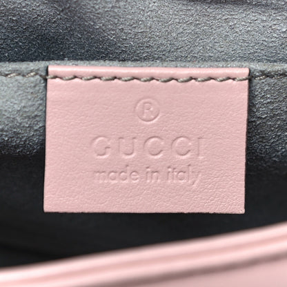 Gucci Calfskin Matelasse Mini GG Marmont Shoulder Bag Perfect Pink 6 of 13