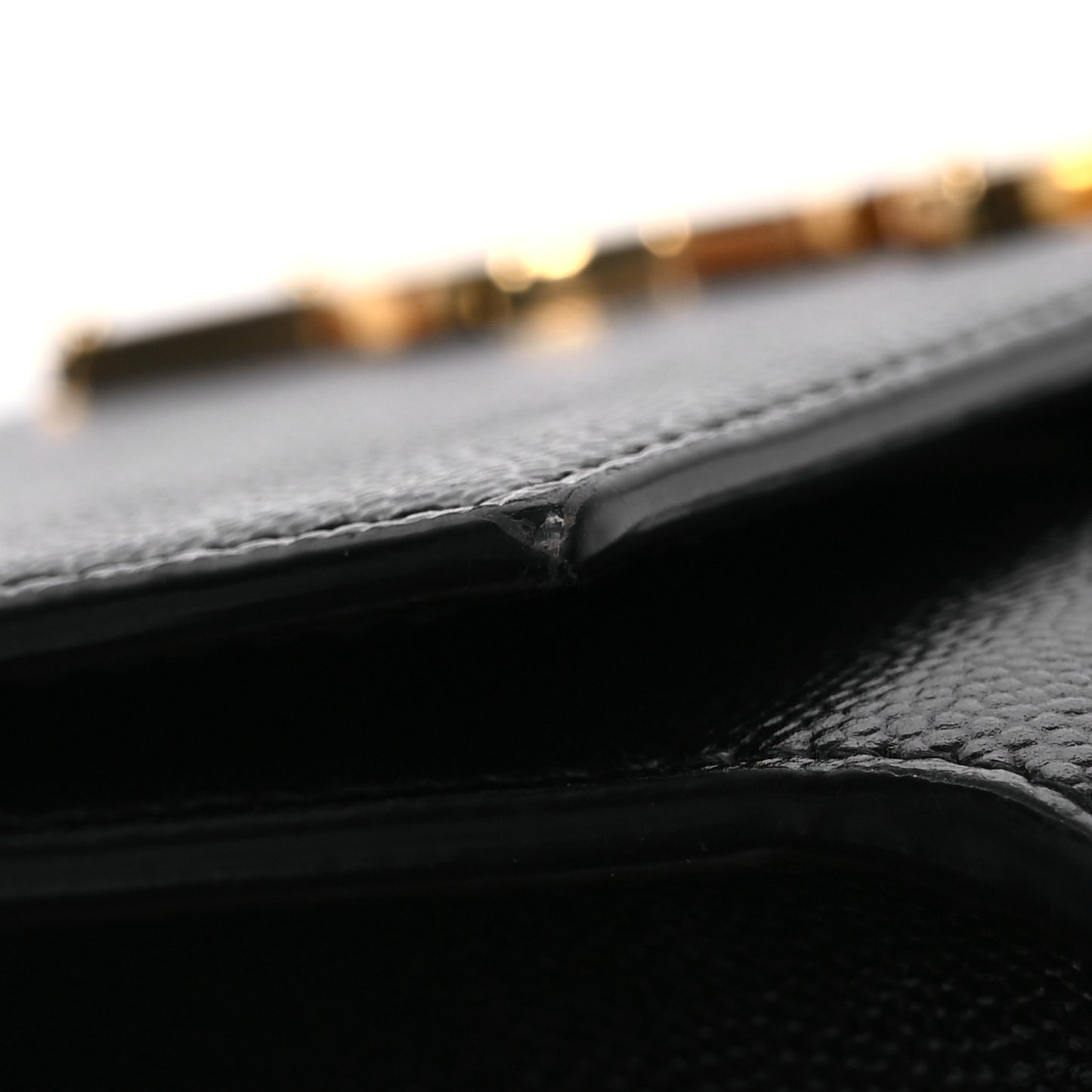 Grain De Poudre Small Monogram Kate Satchel Black