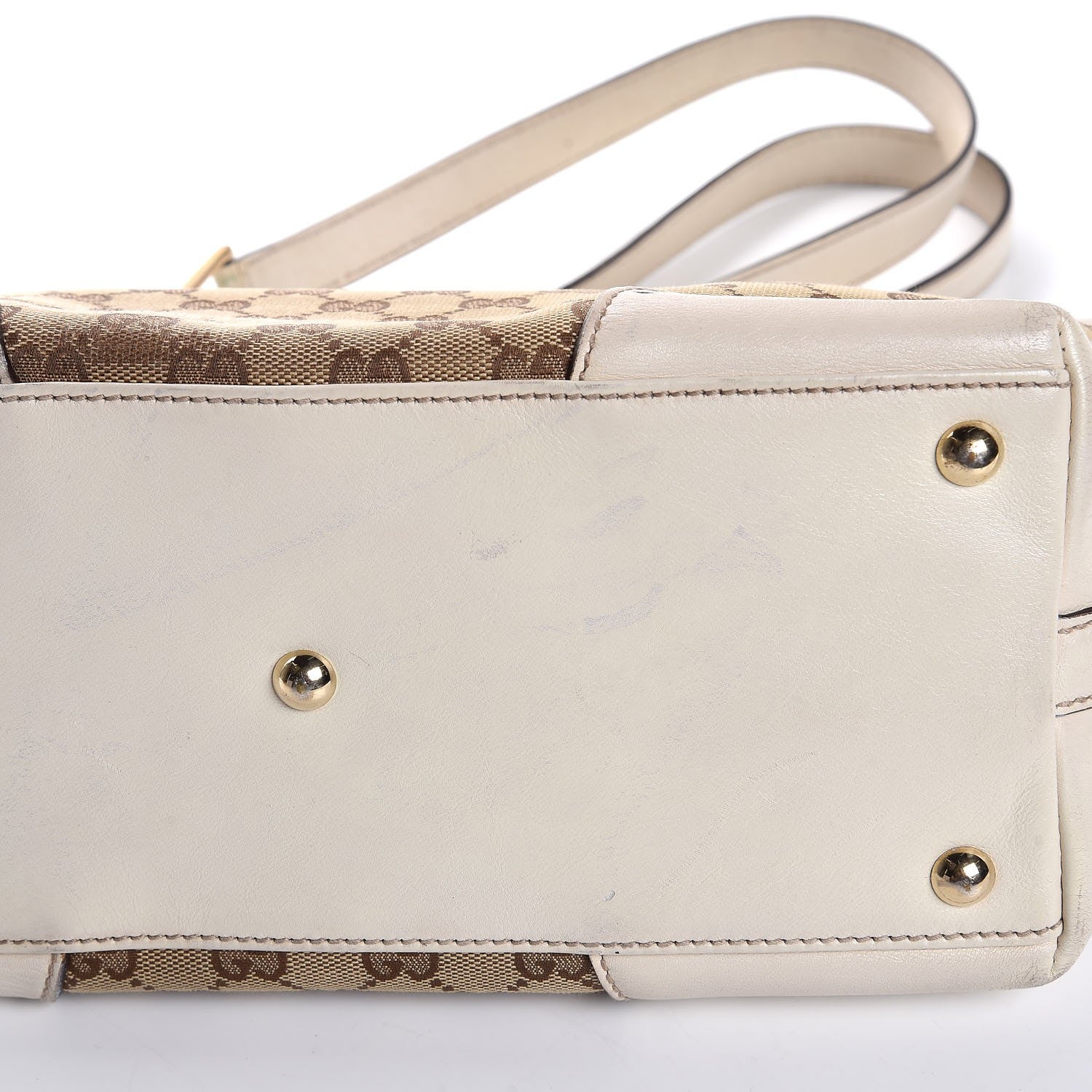 Gucci Monogram Large Punch Tote Off White 12 of 12