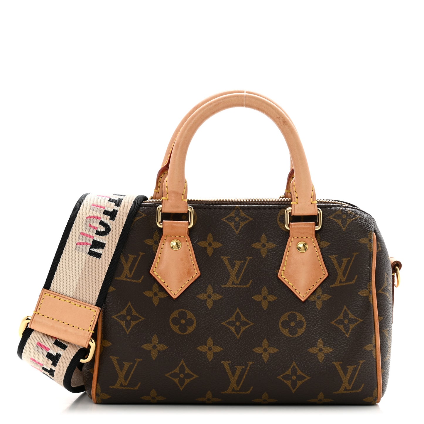 Monogram Speedy Bandouliere 20 Black